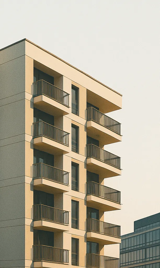 Nowoczesny budynek mieszkalny